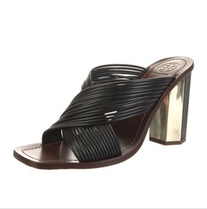 Tory Burch Trendy Heeled Shoes with Elegant Straps Size 9M